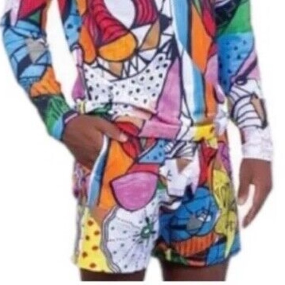 Swiminista x James Peter Henry Mid-Length Board Shorts Sydney Opera House Size L - Picture 1 of 8